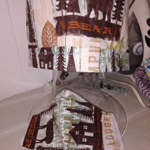 Face mask and scrub and surgical caps